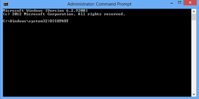 Windows 8 Command Prompt (Admin)